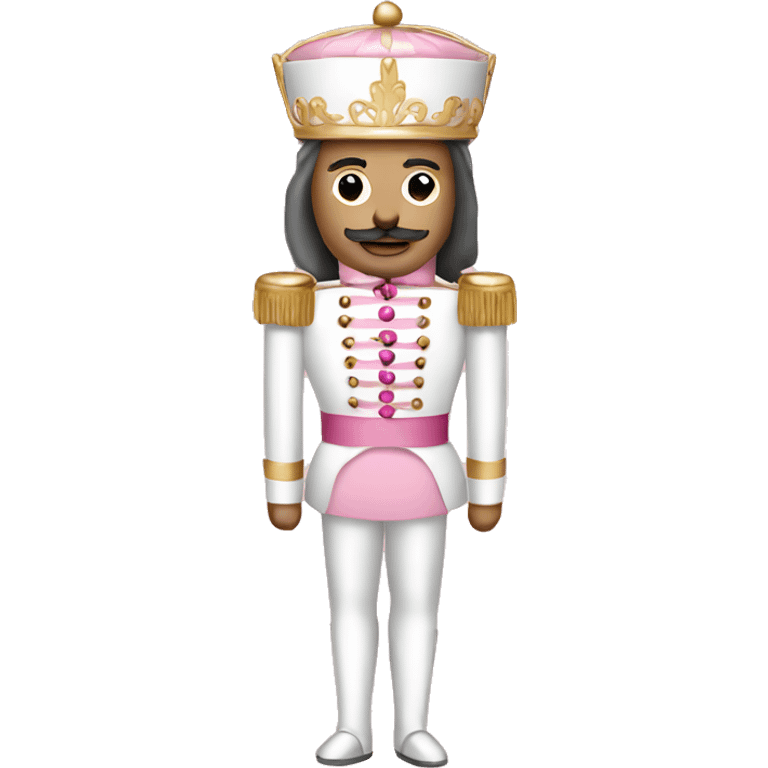 Light pink nutcracker emoji