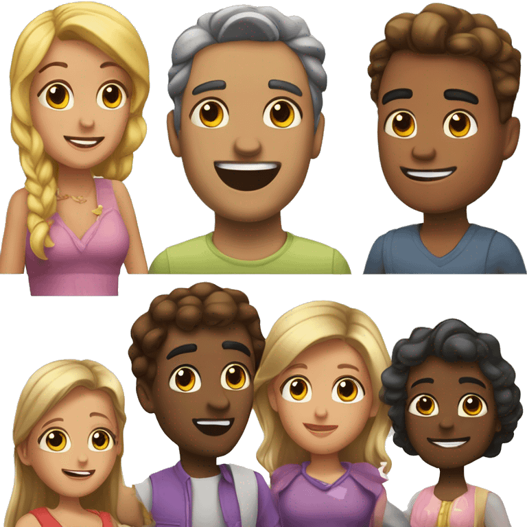 AMOR, AMISTAD, NARAJA, DESTELLOS, MARIPOSA emoji