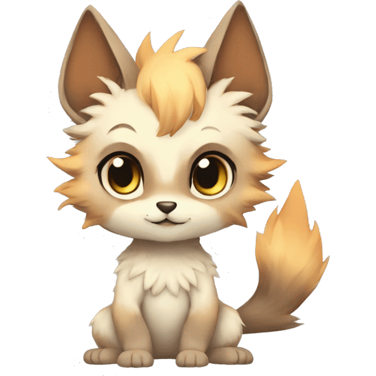 Chibi-Anthro-Fur-Sona-Fakémon, Full Body emoji