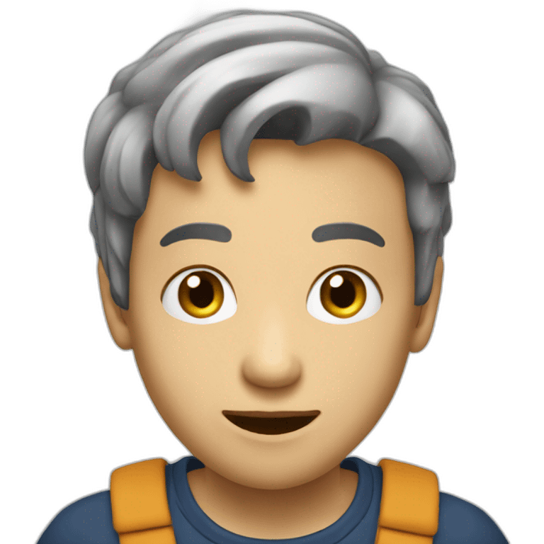 Garçon télé emoji