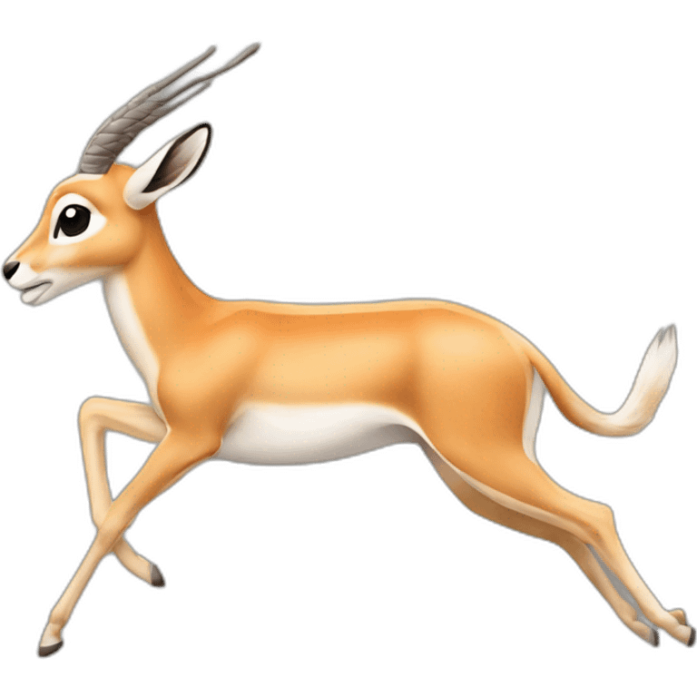 Gazelle Galloping emoji