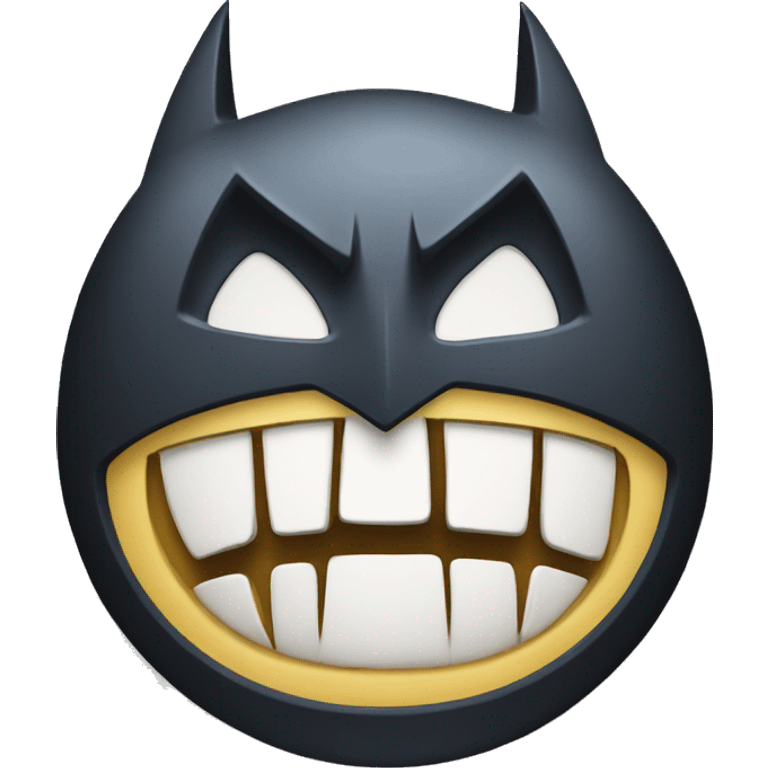 Batman logo emoji