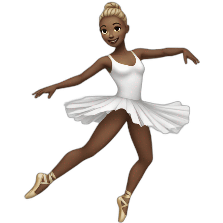 White dancer emoji