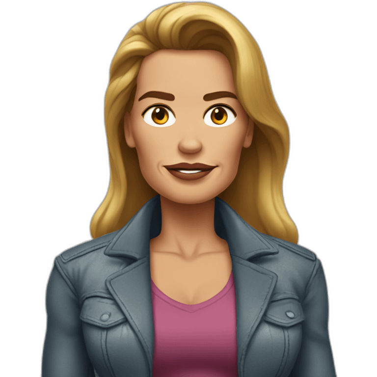 arnold schwarzenegger as a woman emoji