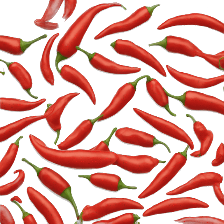 Red chilli  emoji