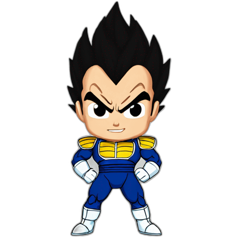 Vegeta de dbz emoji