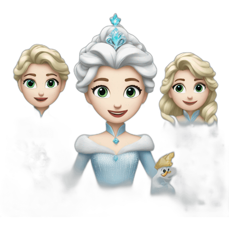 La reine des neiges emoji