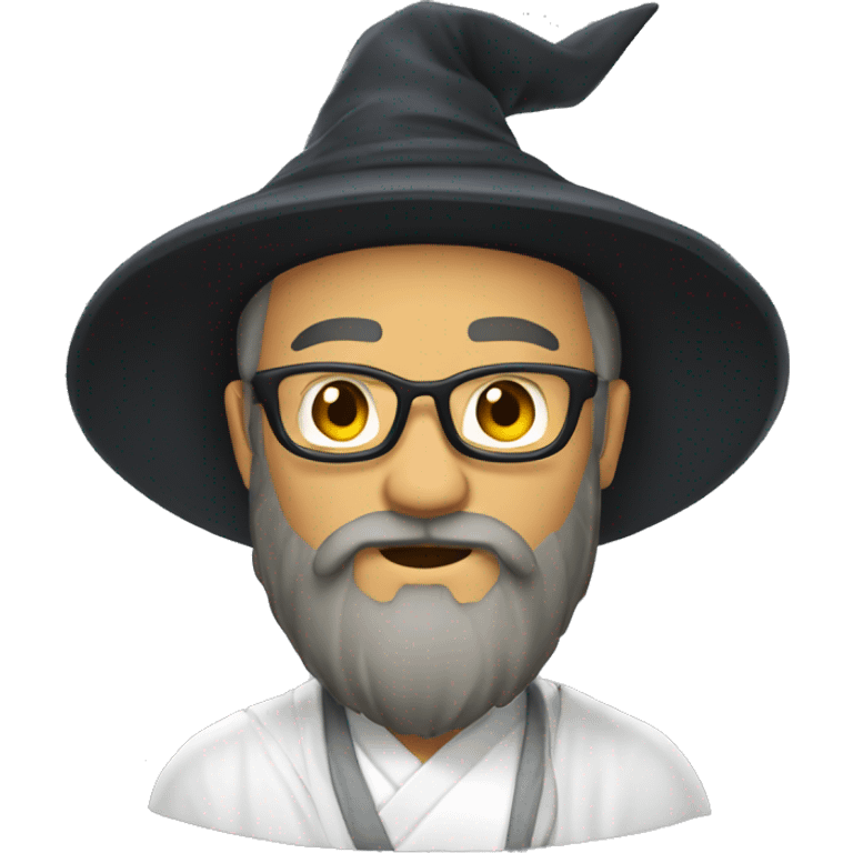 sensei with wizard beard emoji