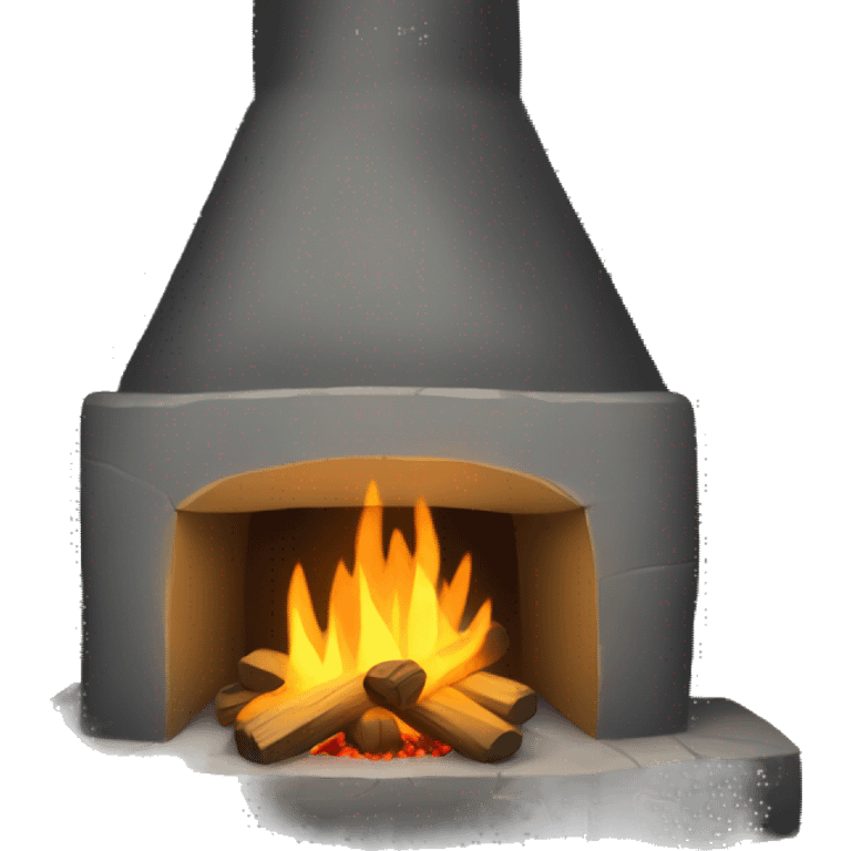 camp fireplace emoji