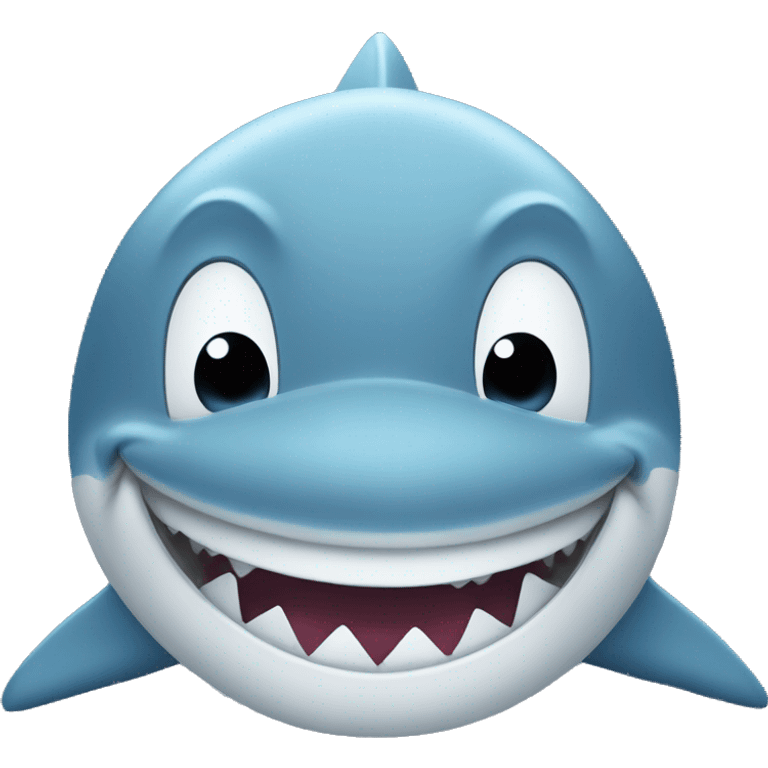 shark smile emoji