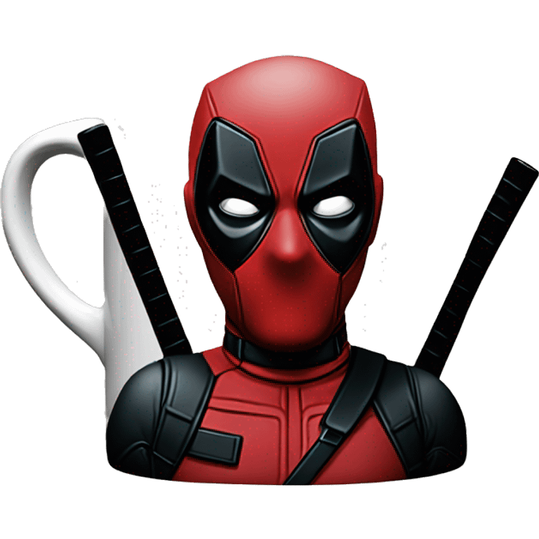 Deadpool mug emoji