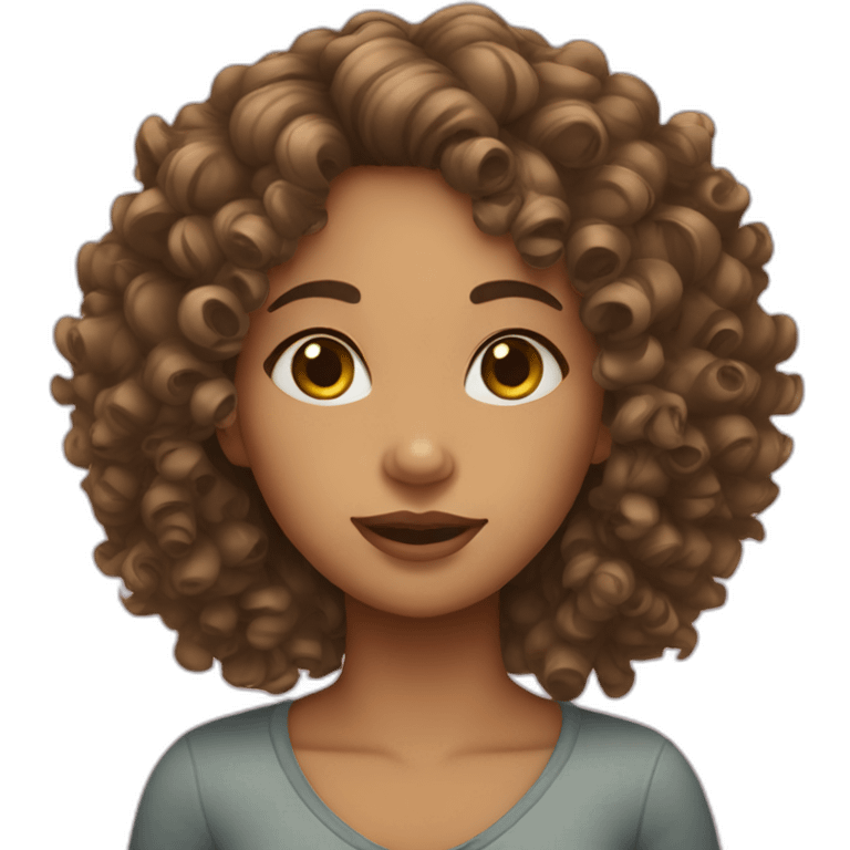 curly-girl emoji