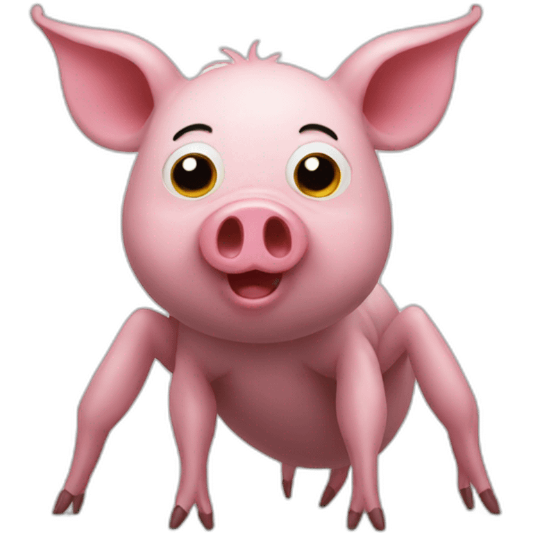 spider pig emoji