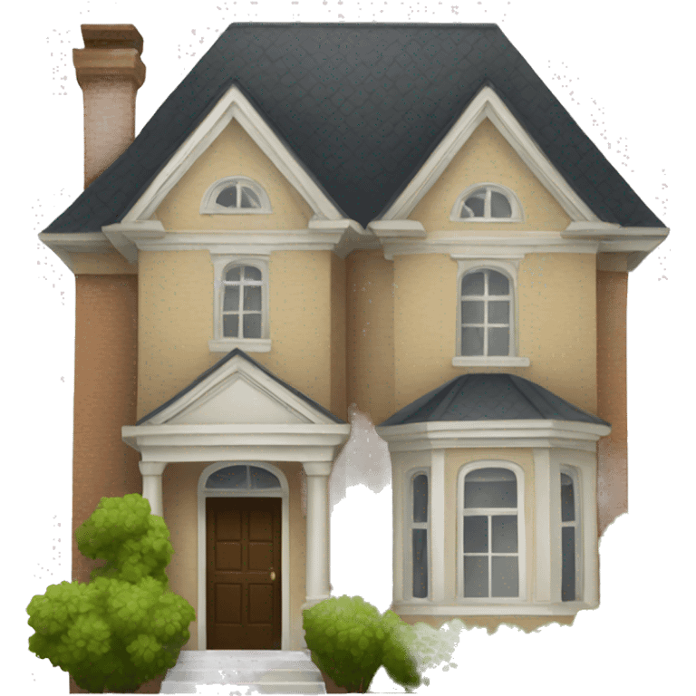 Elegant house emoji