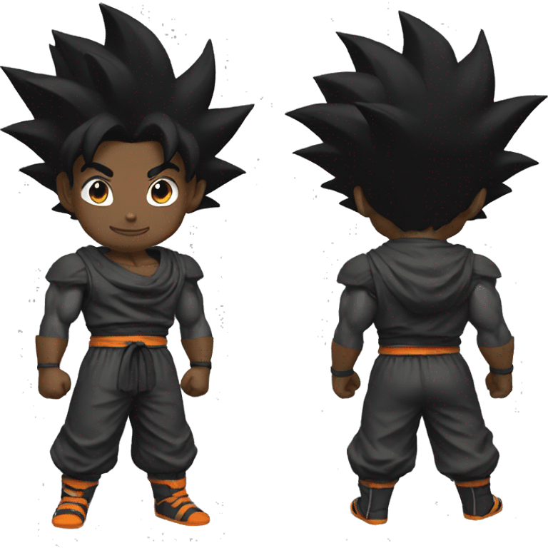 Black Goku  emoji