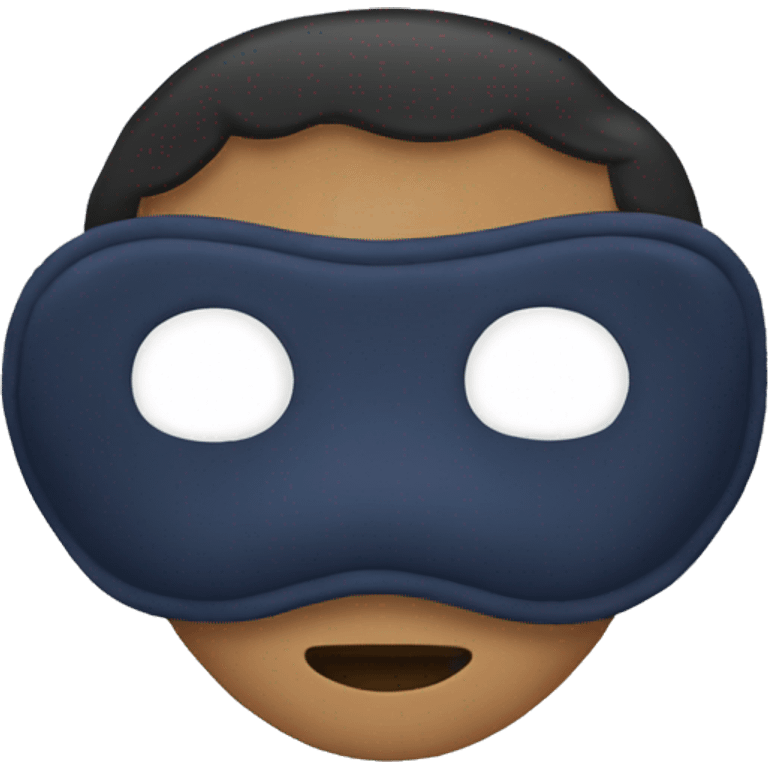 sleep mask emoji