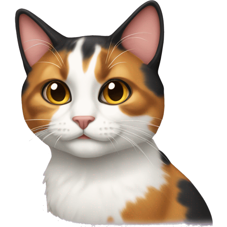 Calico cat emoji