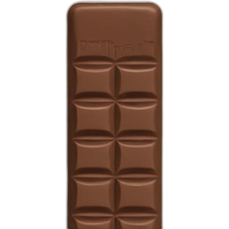 Palm tree and chocolate bar emoji