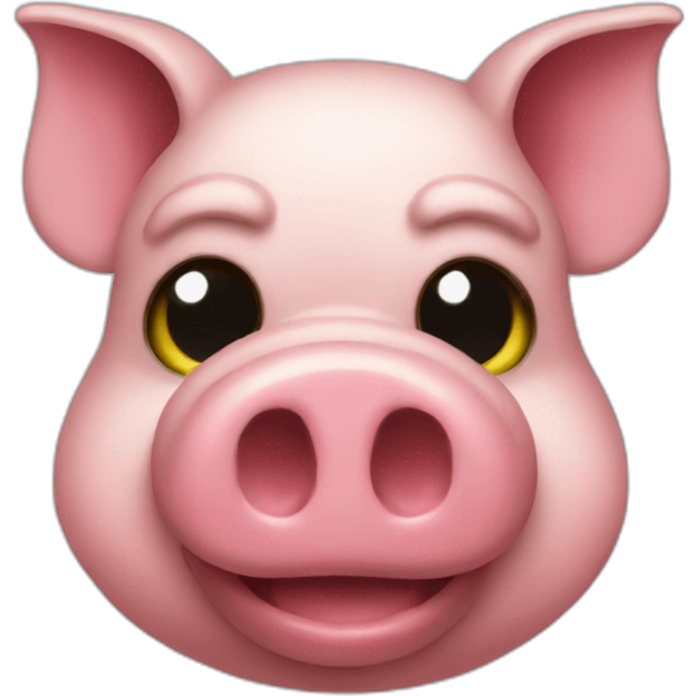 toxic pig emoji