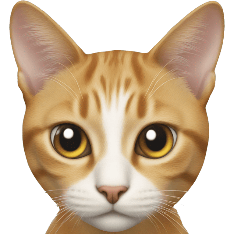 cat with a piece of brad n top of it's head emoji