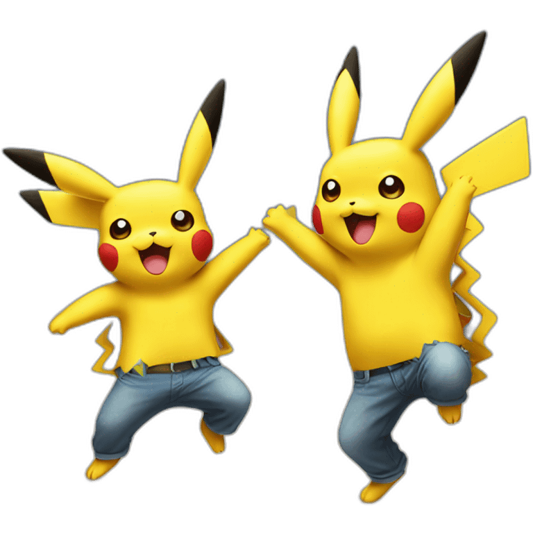 pikachu dancing emoji