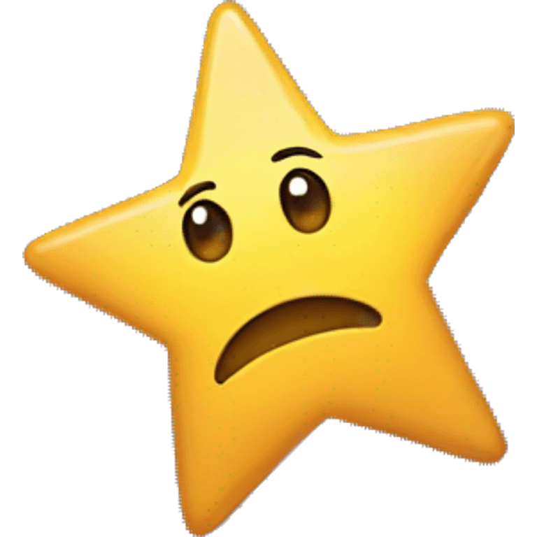 half a star emoji