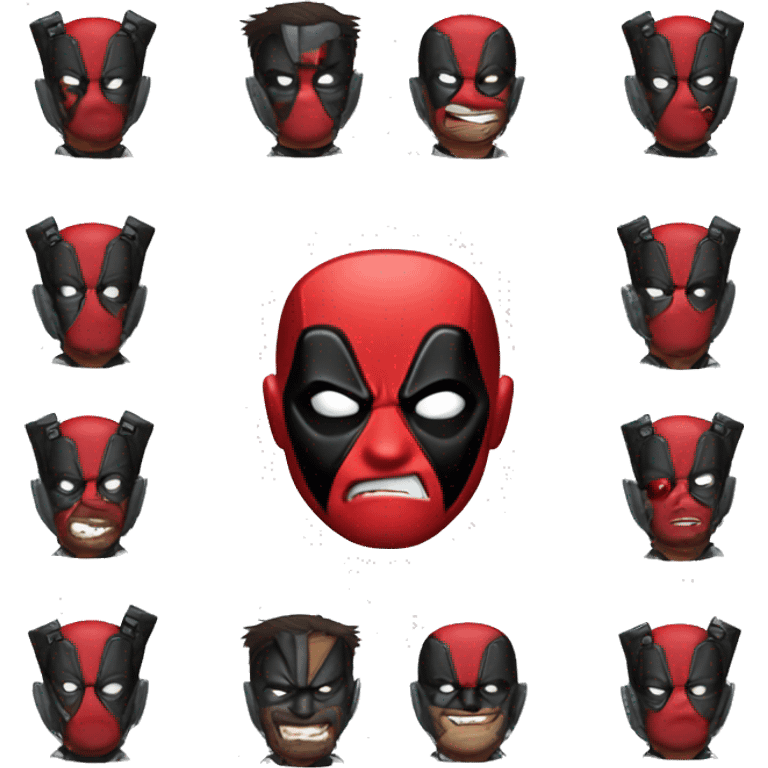 Deadpool wolverine emoji