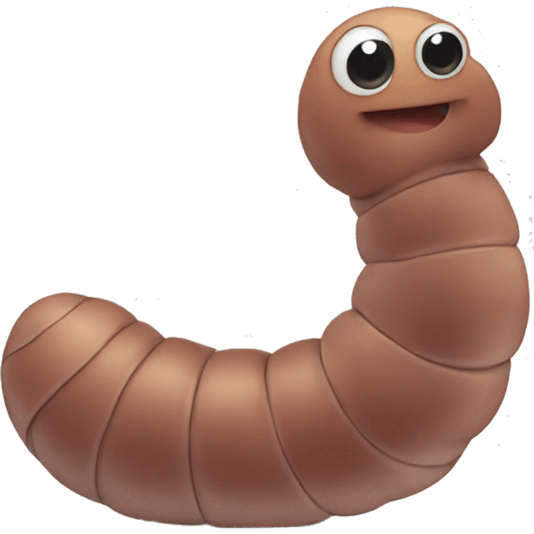 Worm emoji