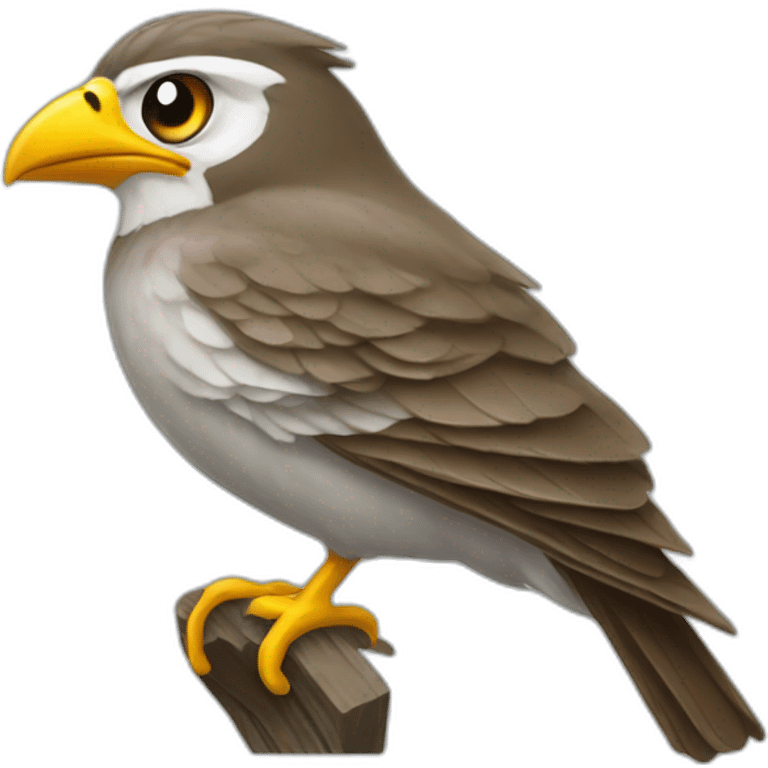 Iowa state bird cyclone emoji