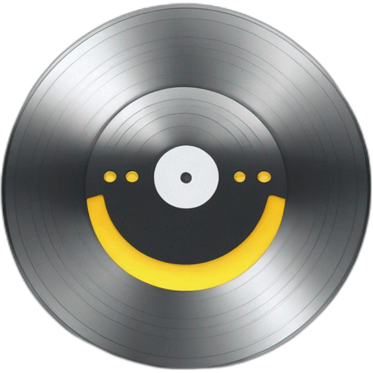 Vinyl disque emoji