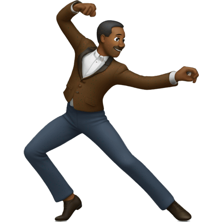 un homme qui danse emoji