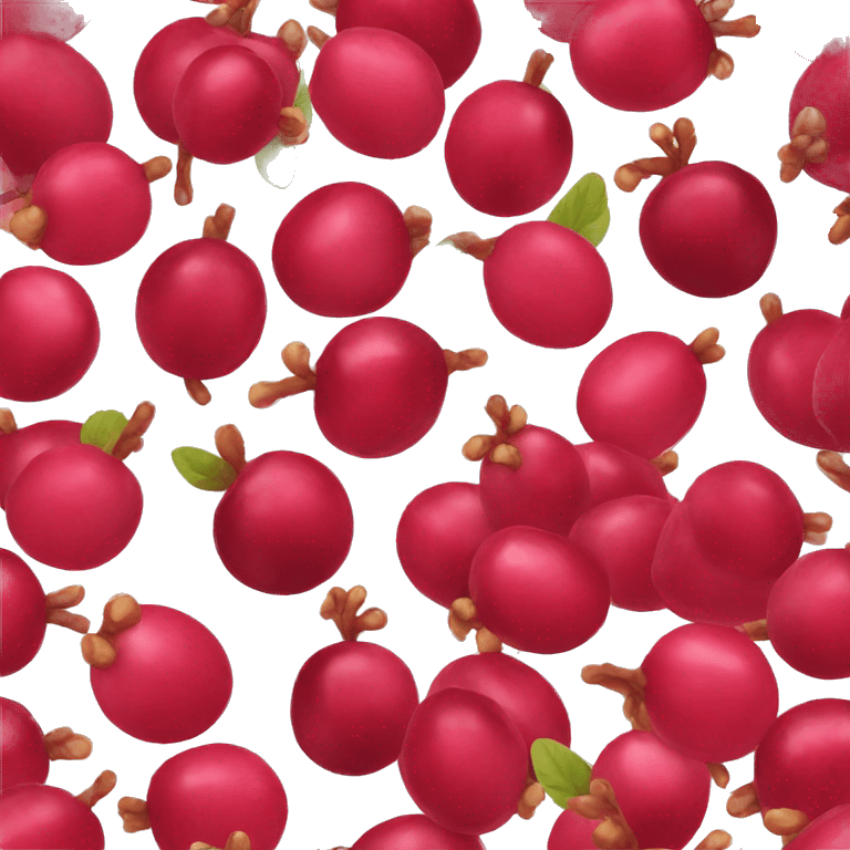 Cranberry  emoji