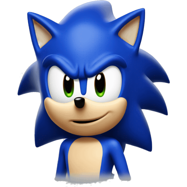 Sonic the hedgehog emoji