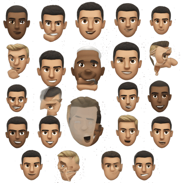 ronaldo yemek yiyor emoji