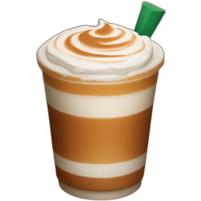 Starbucks pumpkin spice latte emoji