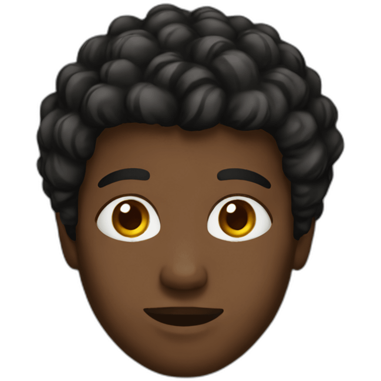 Black person emoji