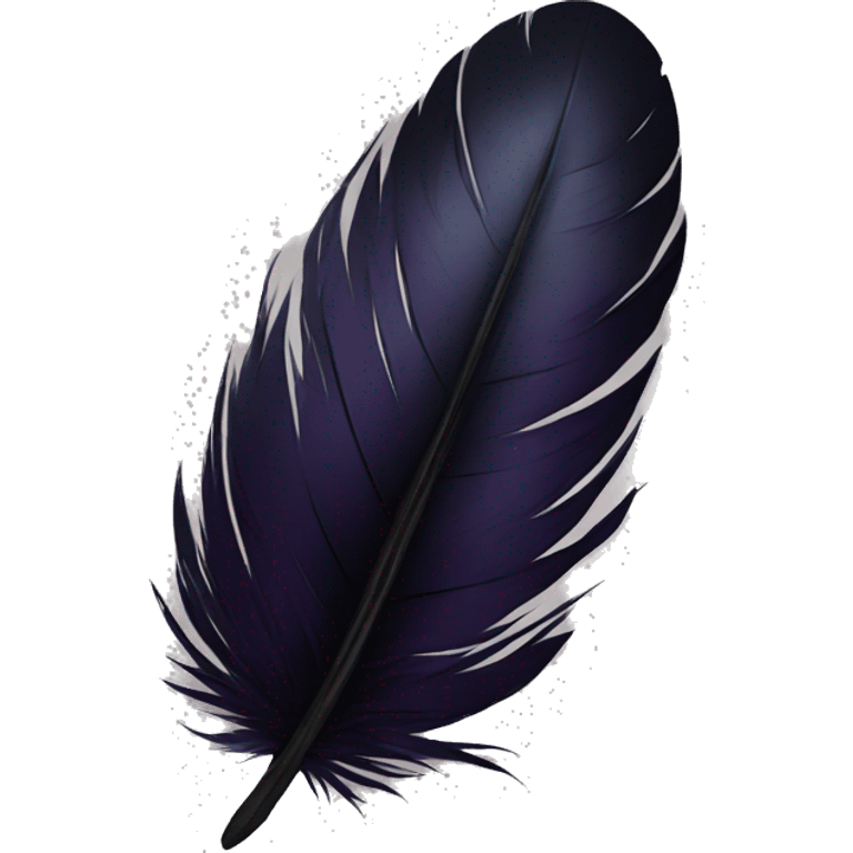 raven feather emoji