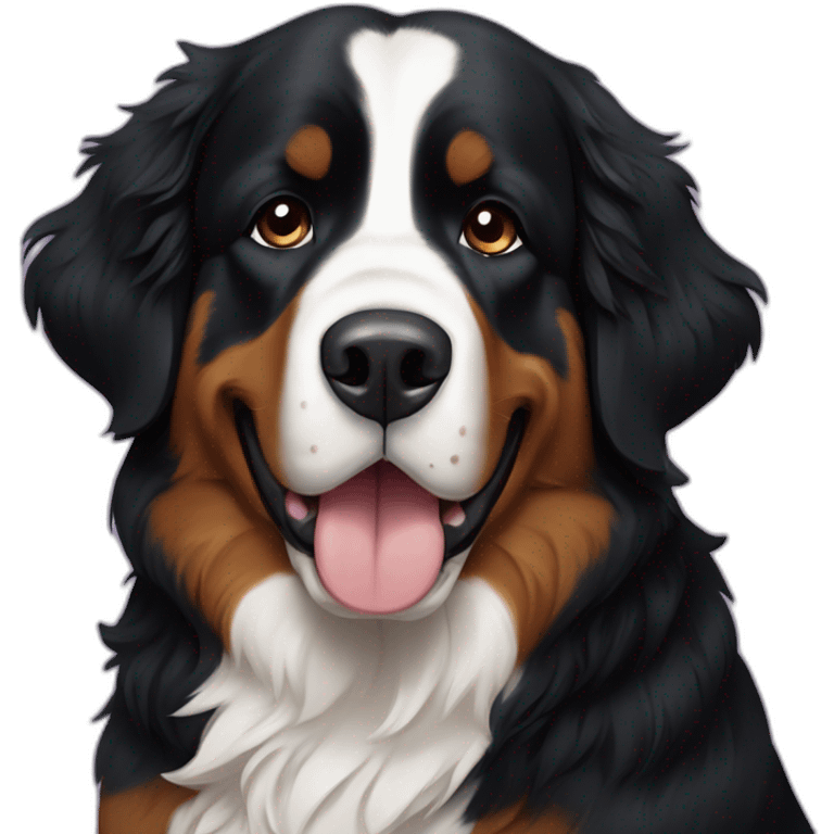 Bernese Mountain Dog big paws emoji