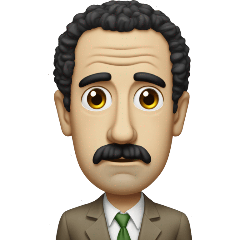 A sad borat that says “sad borat” emoji