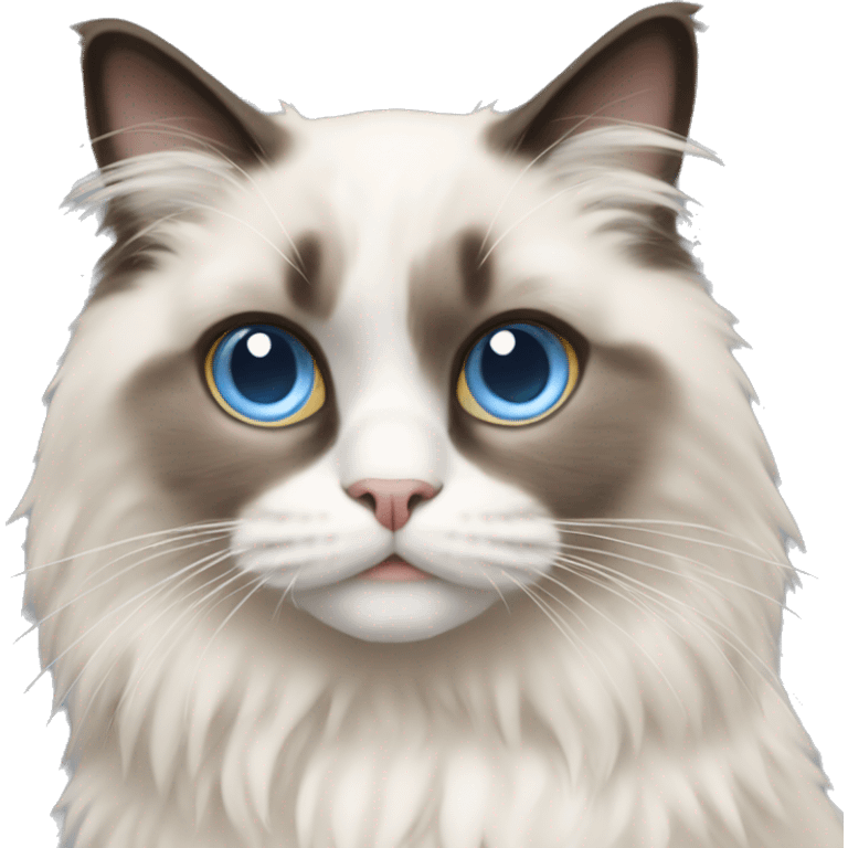 Ragdoll cat emoji