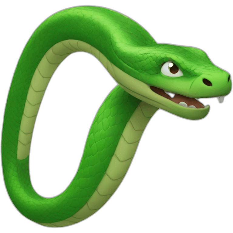 serpent qui dort emoji