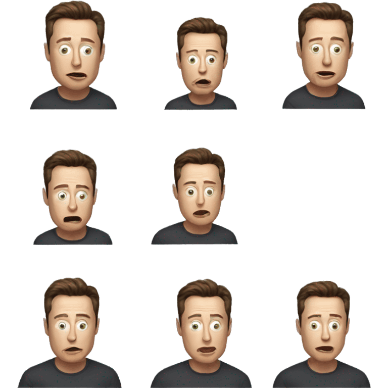 elon musk confused emoji