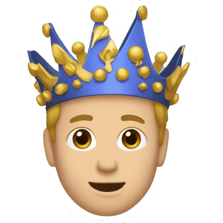 Create a emoji of king Baldwin hand gesture emoji