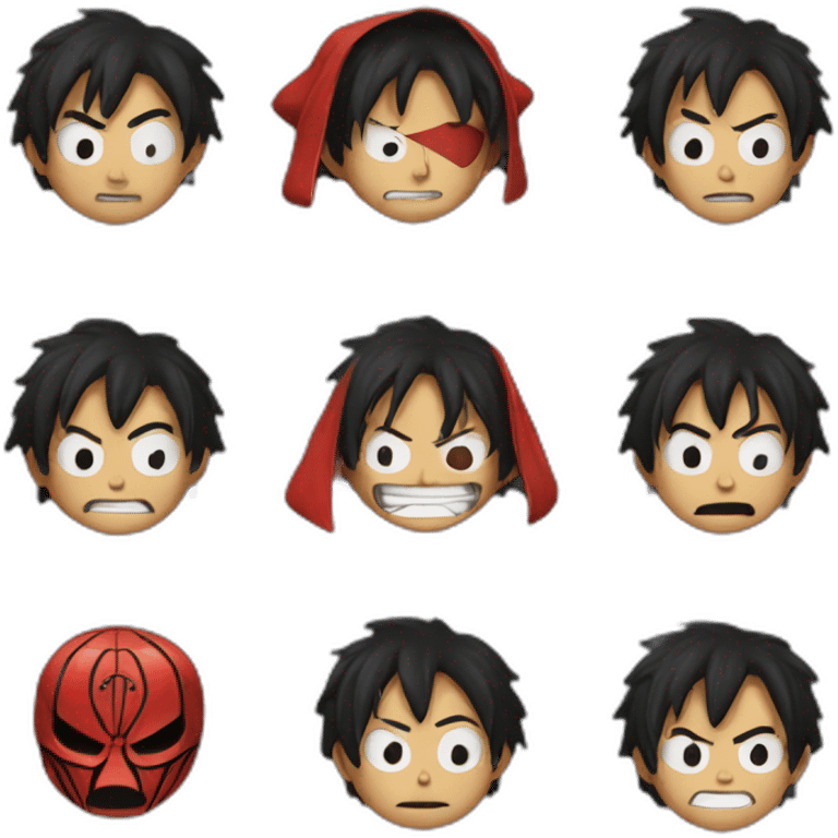 Luffy is a sith  emoji