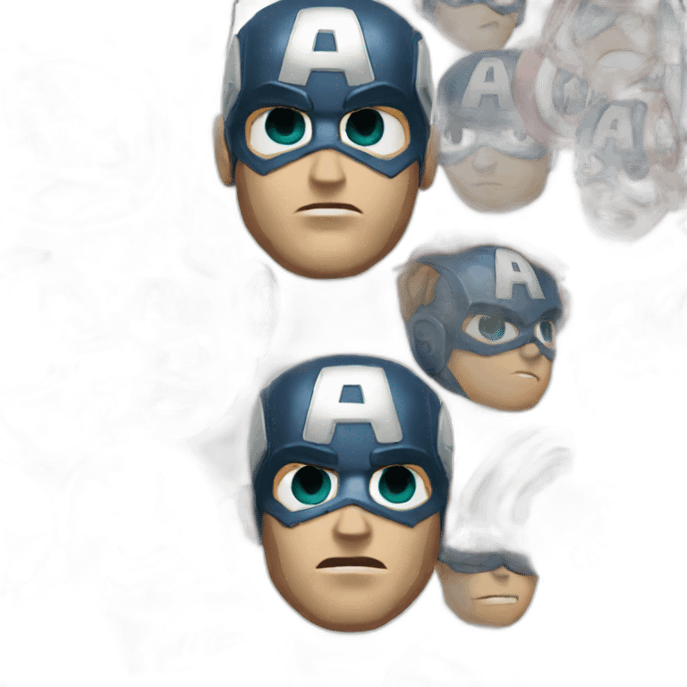 Captain-america-head emoji