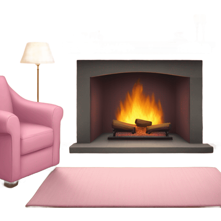 Winter Pink FirePlace emoji