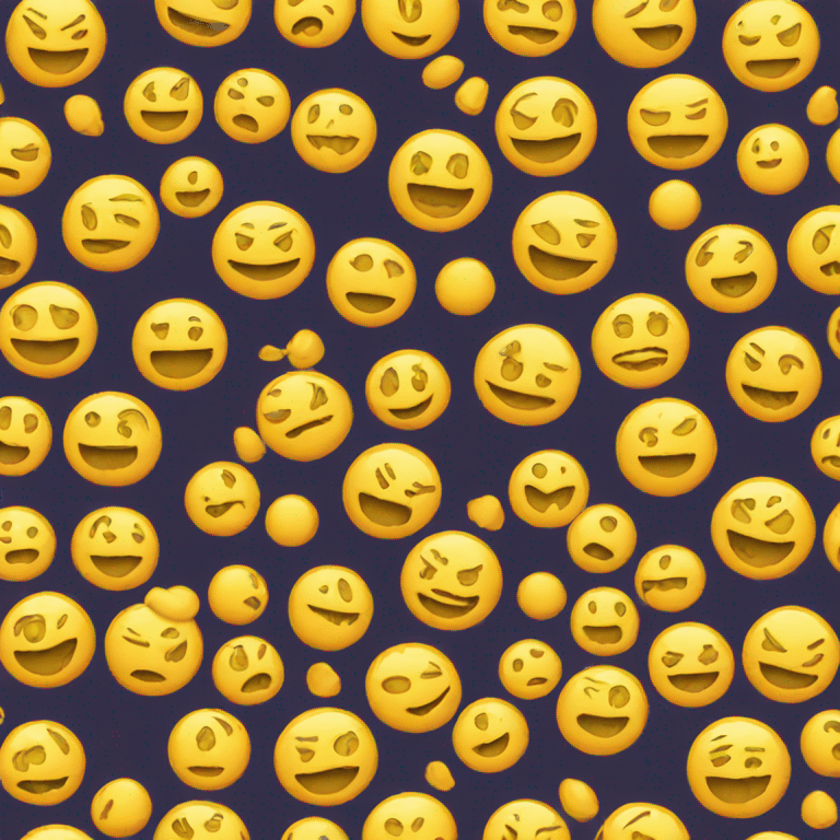 round yellow devious emoji emoji