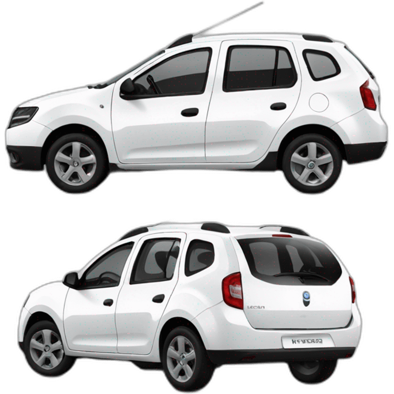 Dacia-logan 2-white emoji