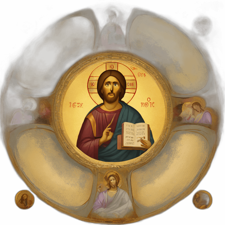 orthodox icon christ pantocrator emoji