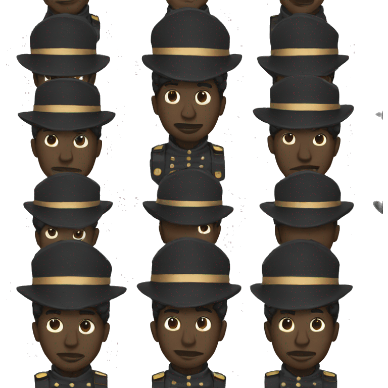 black union soldiers emoji